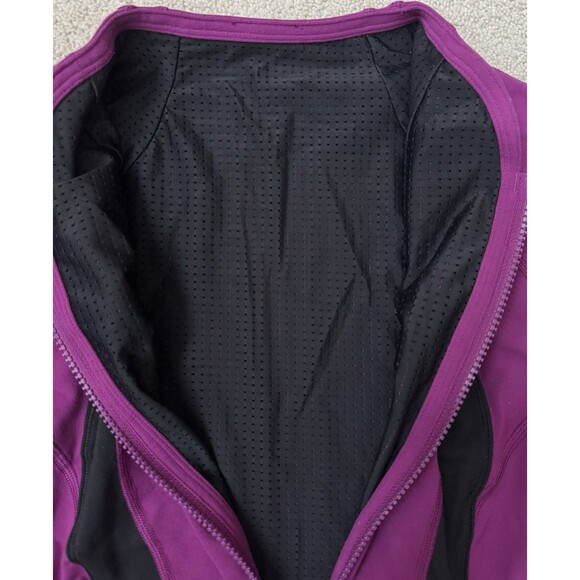 Lululemon Find Your Bliss Purple/Black Reversible Jacket Full Zip Up Women’s 4 - Picture 5 of 16